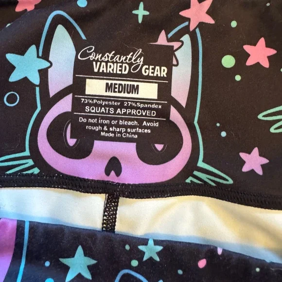 Super cool Constantly Varied Gear Black leggings  M - Picture 5 of 5